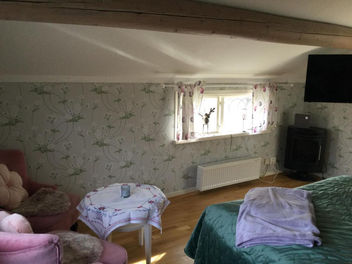 Mysigt Boende I Raettvik Med Utsikt Oever Siljan Buitenkant foto